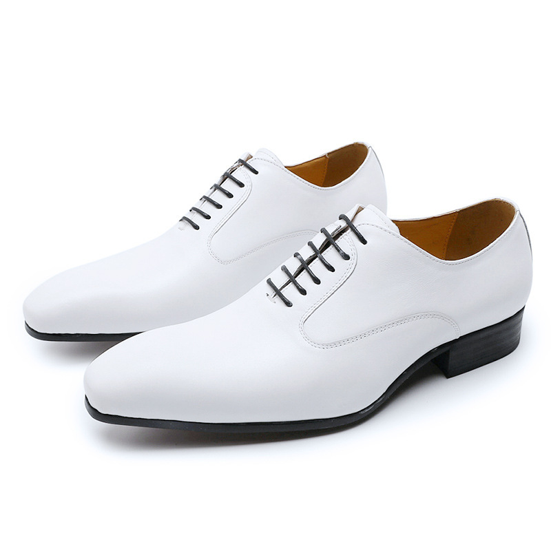Handmade Shoes Elegant Men's Business Dress Shoes